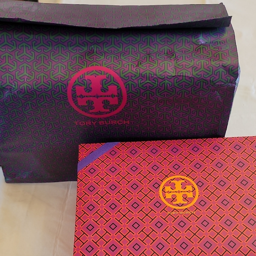 Tory Burch Glitter Sneakers w/Gift Bag